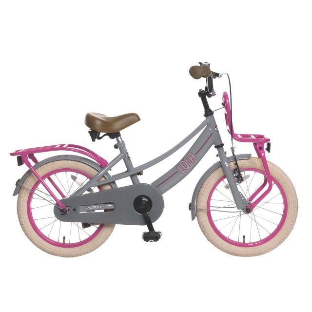 Popal Lola 16 inch Grijs Roze